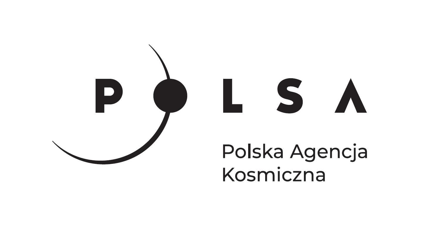 Logotyp Polskiej Agencji Kosmicznej POLSA